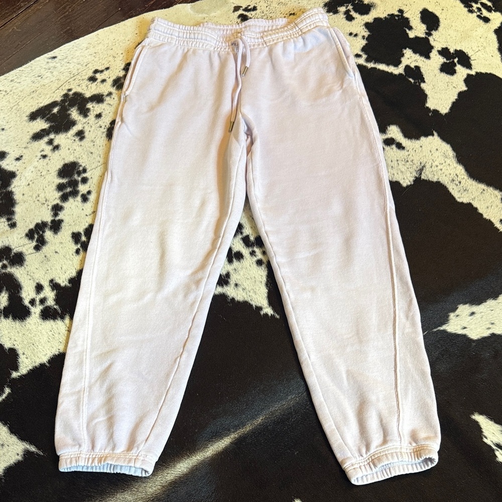 Aerie light purple/lavender drawstring sweatpants size Small
